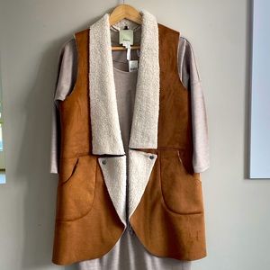 Anthropologie Sherpa Vest